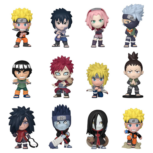 Naruto Shippuden Mystery Mini Vinyl Figure – Collect Sasuke, Sakura, Kakashi & More | Hidden Drop for Anime Fans & Collectors