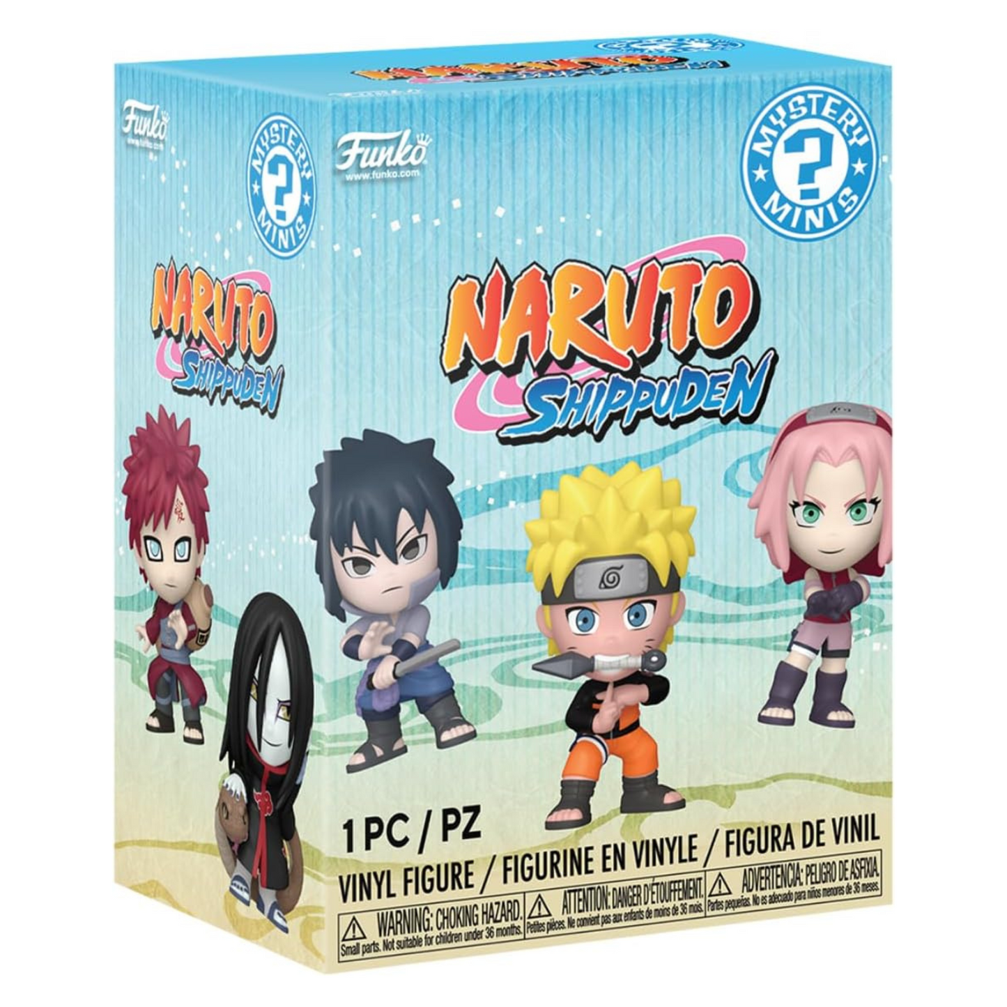 Naruto Shippuden Mystery Mini Vinyl Figure – Collect Sasuke, Sakura, Kakashi & More | Hidden Drop for Anime Fans & Collectors